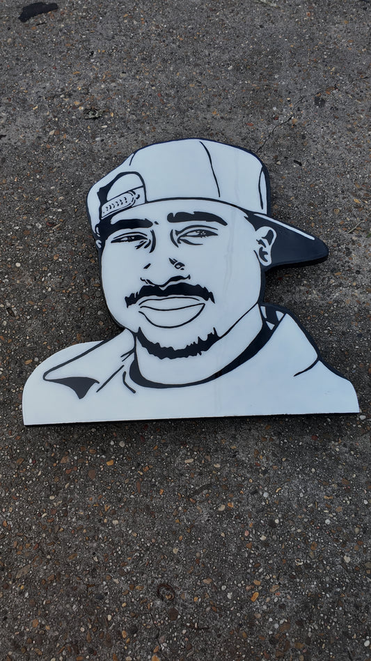 Tupac Wall Art