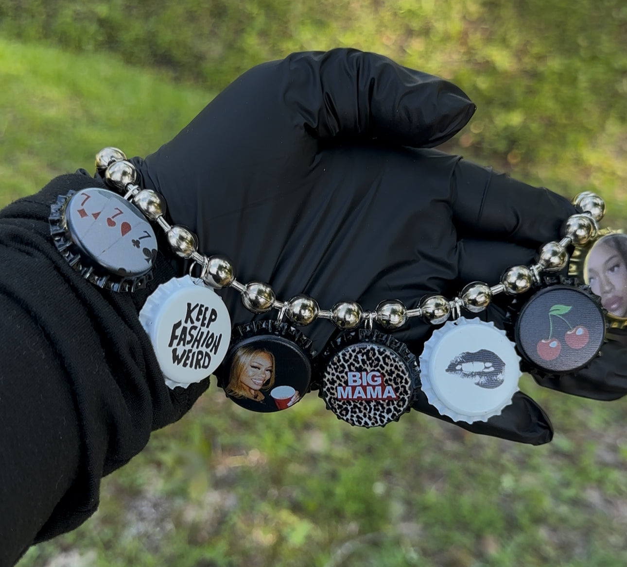 Latto Bottle Cap Necklace